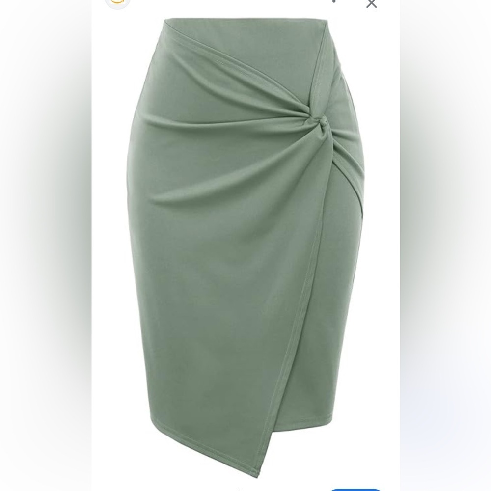 Women’s Kate Kasin Brand,  Mint green colored pencil skirt.